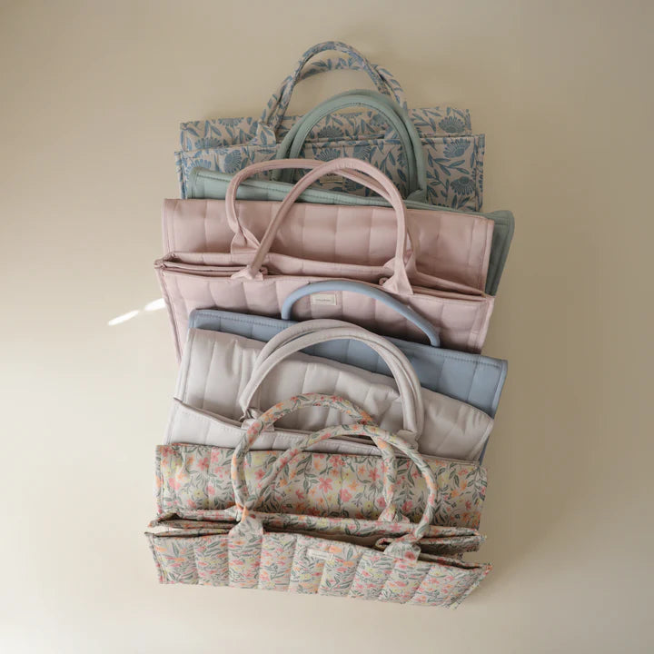 Mushie Nappy Caddy | Ivory