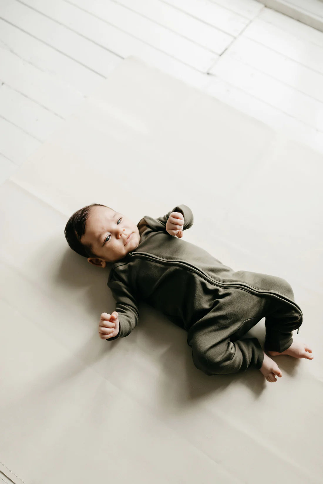 Pima Cotton Frankie Zip Onepiece - Multiple Colour Options