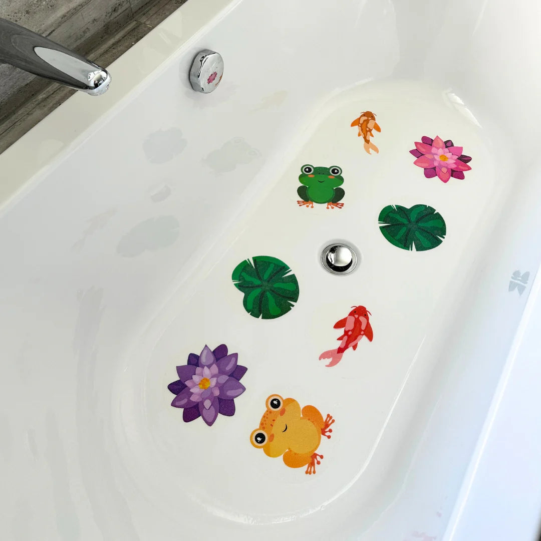 Slip-safe Bath Spots - Garden Pond