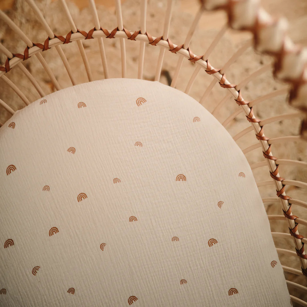 Mushie Bassinet Sheet