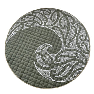 Maori Inspired Playmat - Khaki