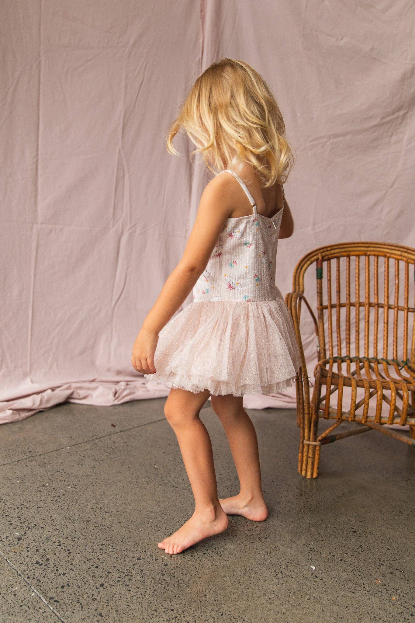 Vintage Ballerina Tutu - Suzie Print