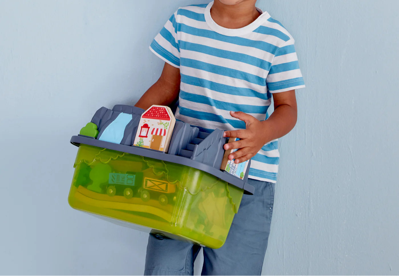Hape Railway Bucket Builder Set