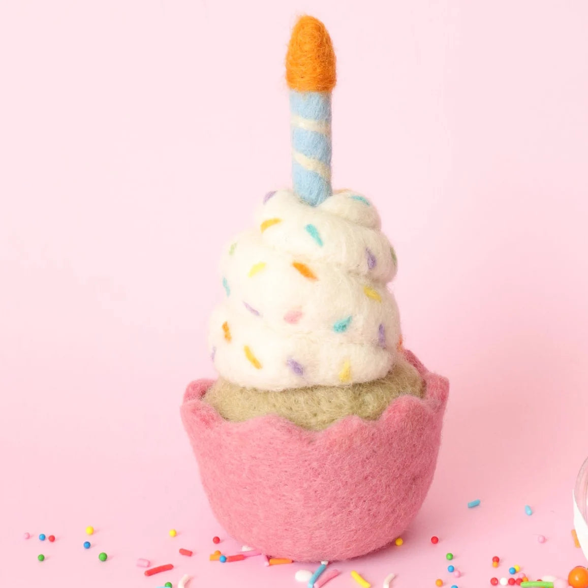 Felt Birthday Cake