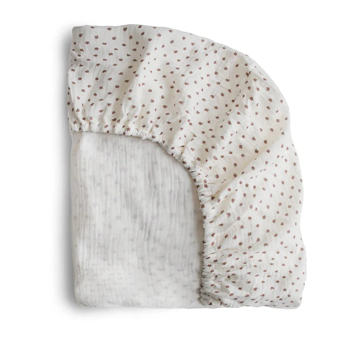 Mushie Bassinet Sheet