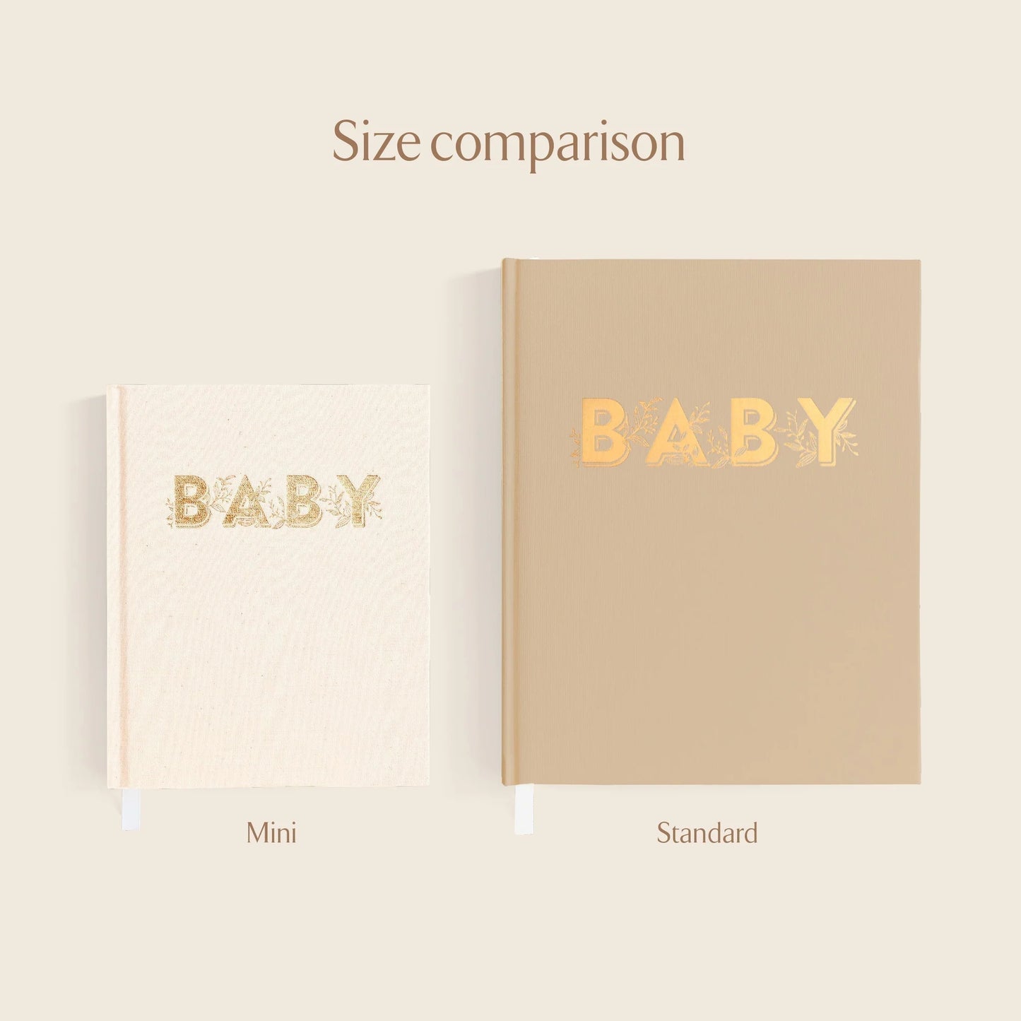Mini Baby Book - Oatmeal