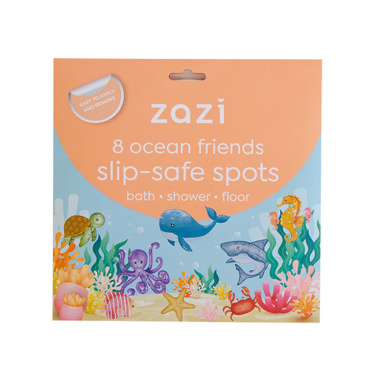 Zazi | Slip-safe Bath Spots - Ocean Friends
