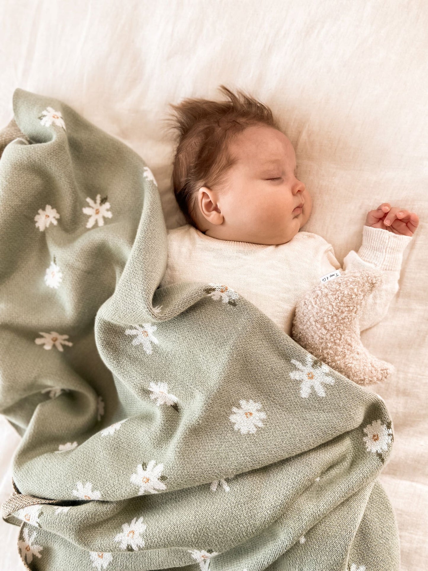 Daisy Blanket - Thyme