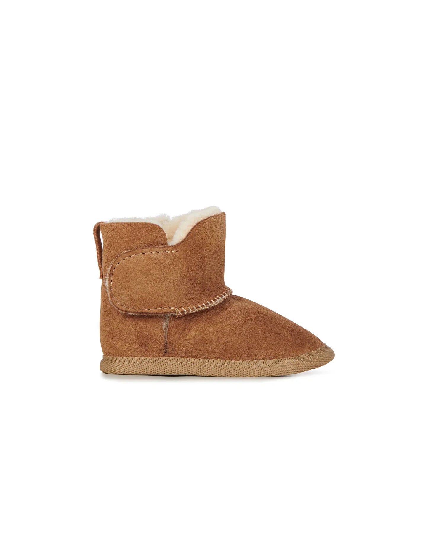 Platinum Sheepskin Bootie - Chestnut