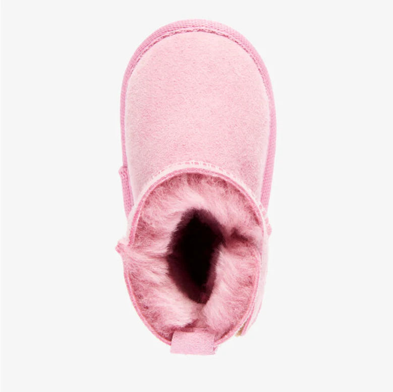 Platinum Sheepskin Bootie - Pink