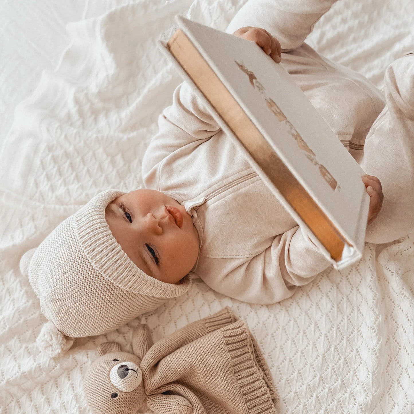 Mini Baby Book - Oatmeal