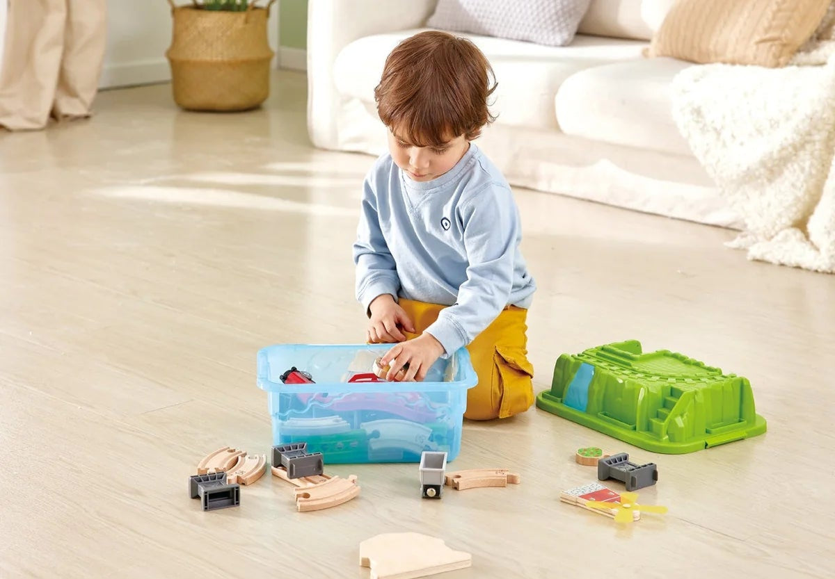 Hape Countryside Train Bucket Set