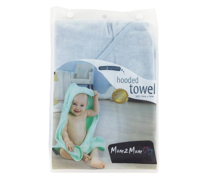 Baby Blue Hooded Towel