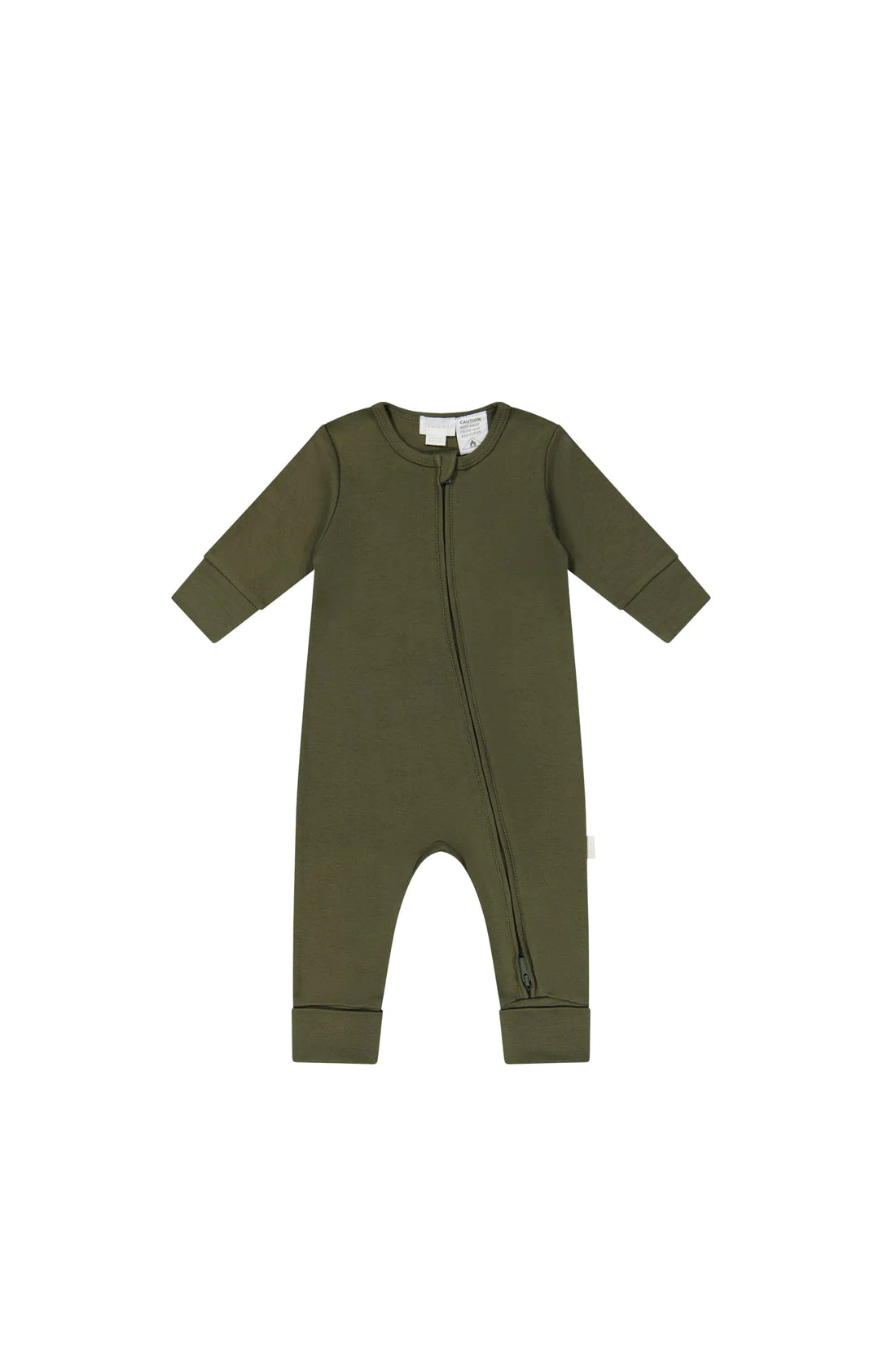 Pima Cotton Frankie Zip Onepiece - Multiple Colour Options