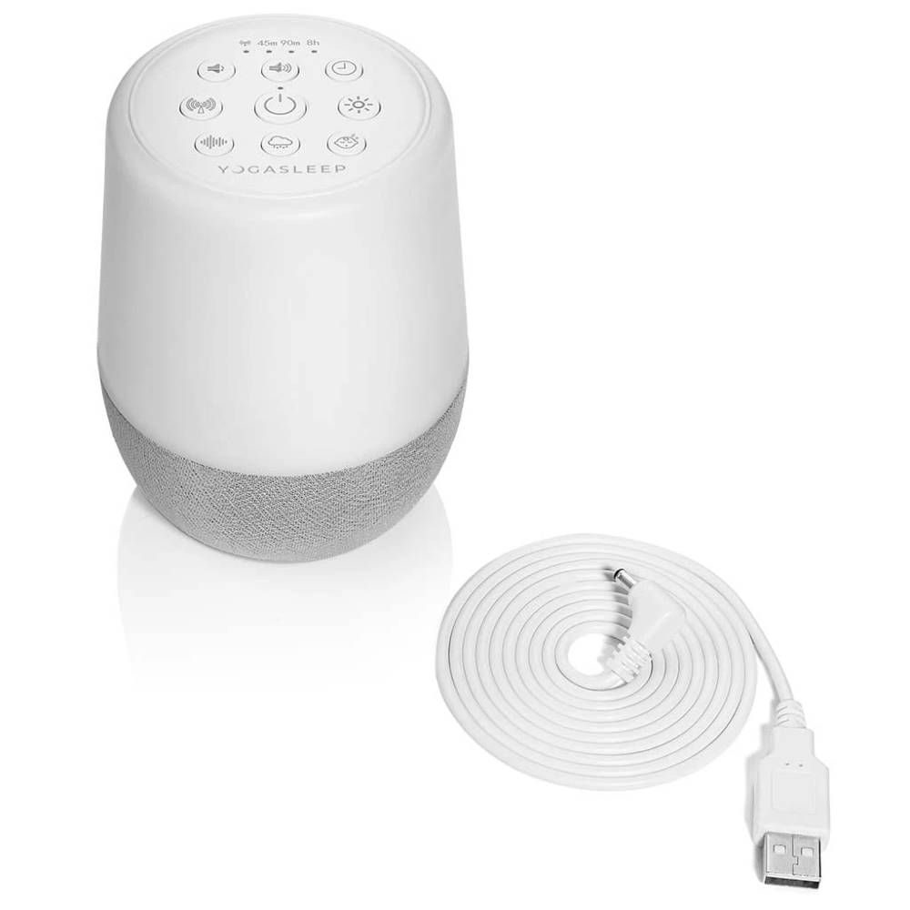 Yogasleep Duet Sound Machine, Nightlight and Wireless Speaker