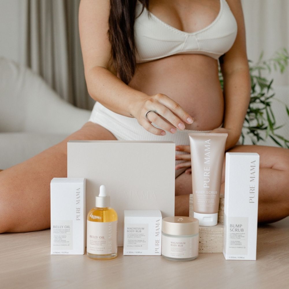 Pregnancy Gift Care Set by Pure Mama