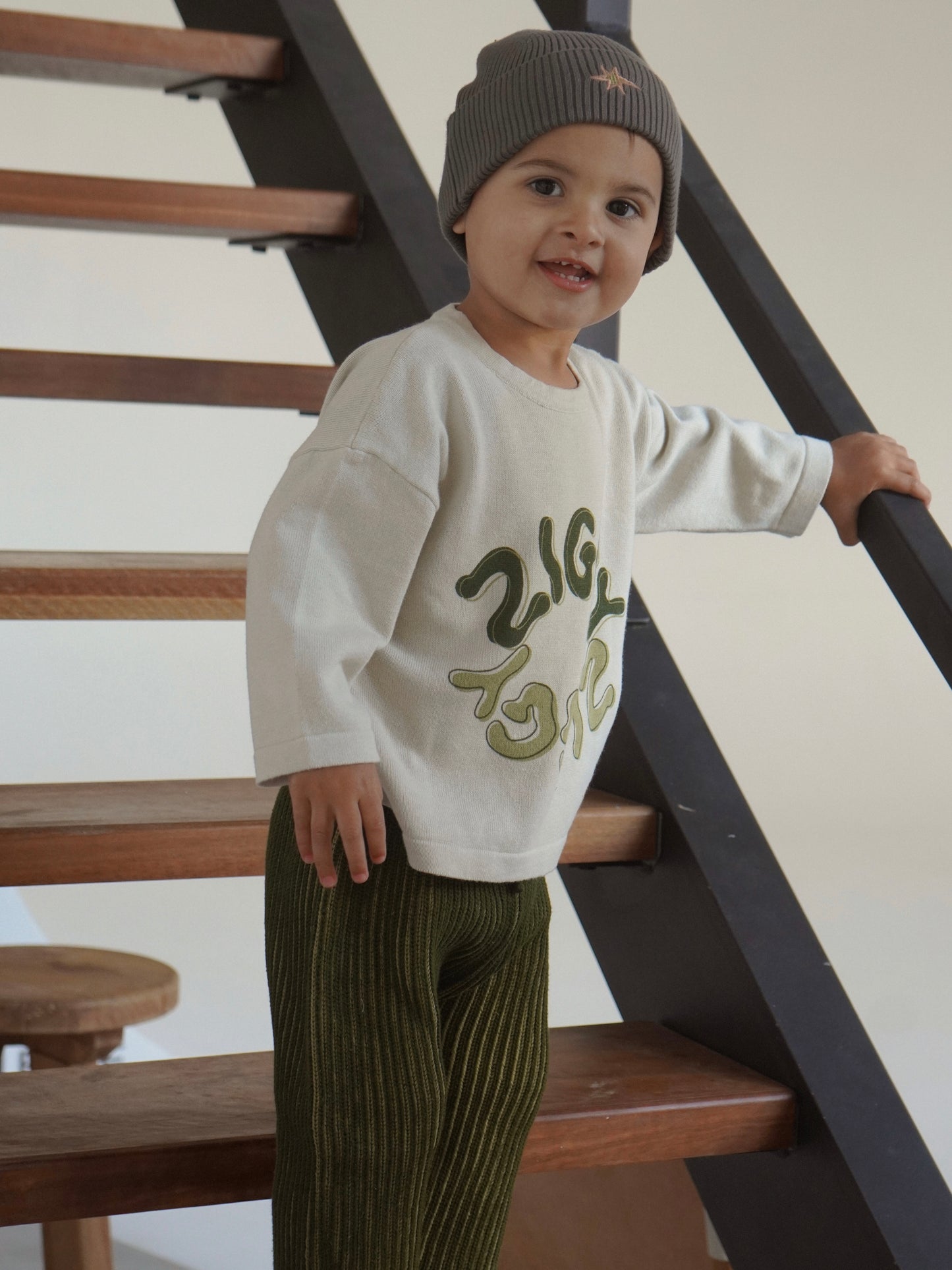 Long Sleeve Tee - Moss