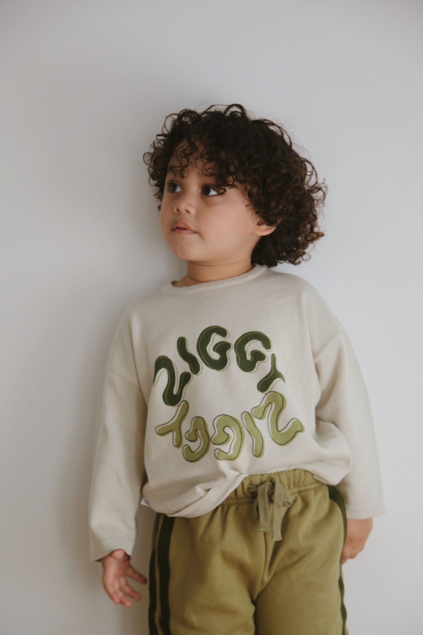 Long Sleeve Tee - Moss