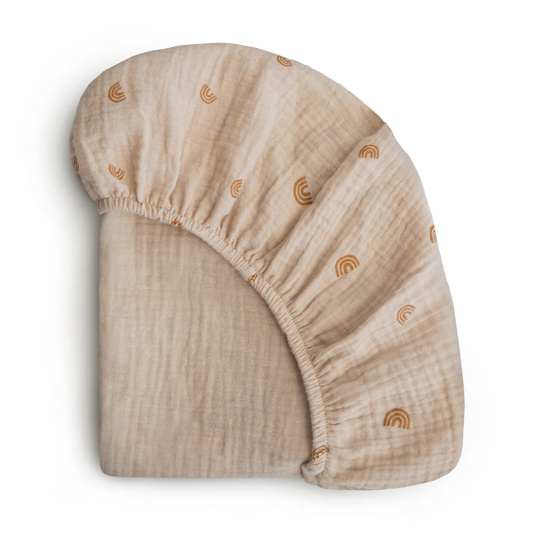Mushie Bassinet Sheet