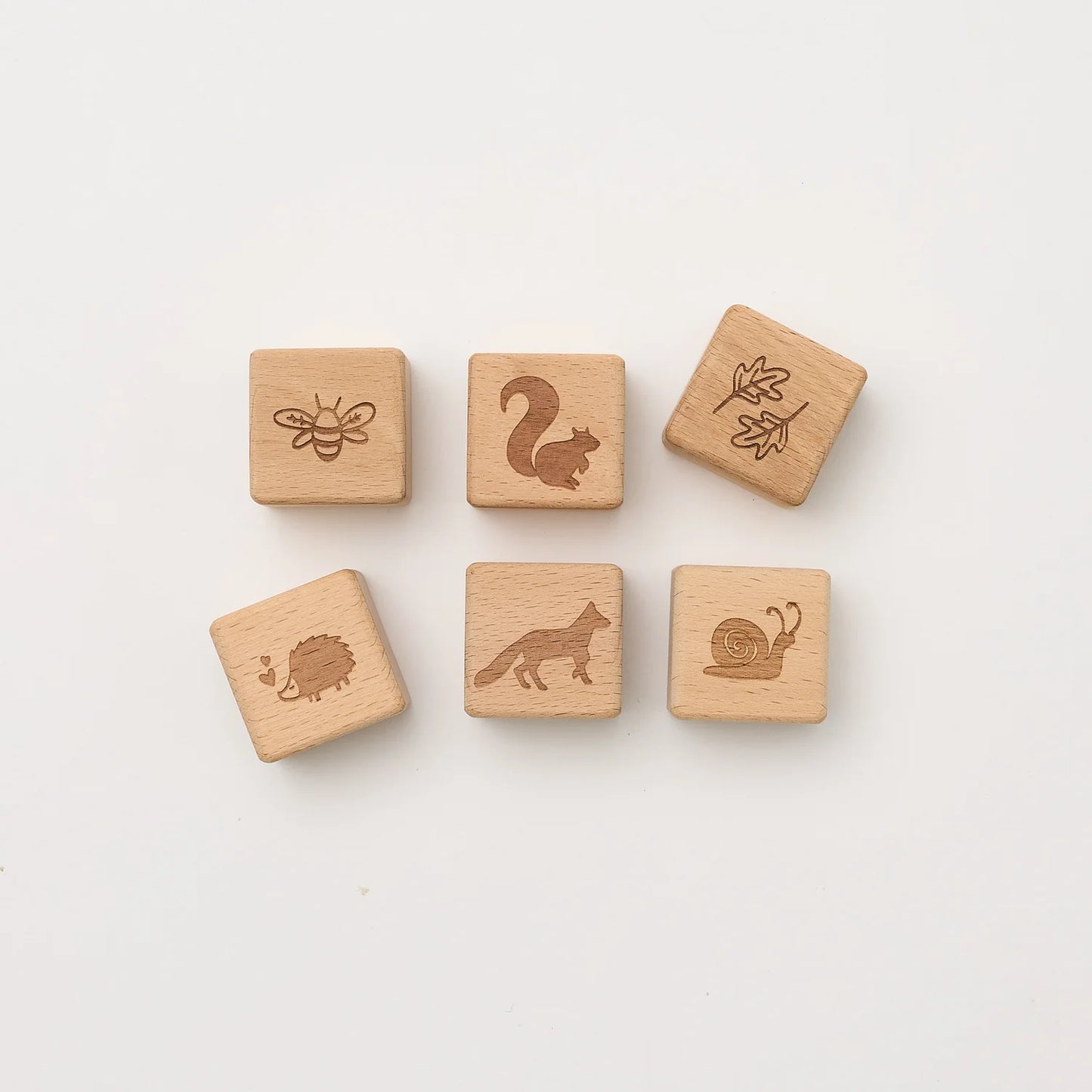 Wooden Block Set - Whimsical Woodlands