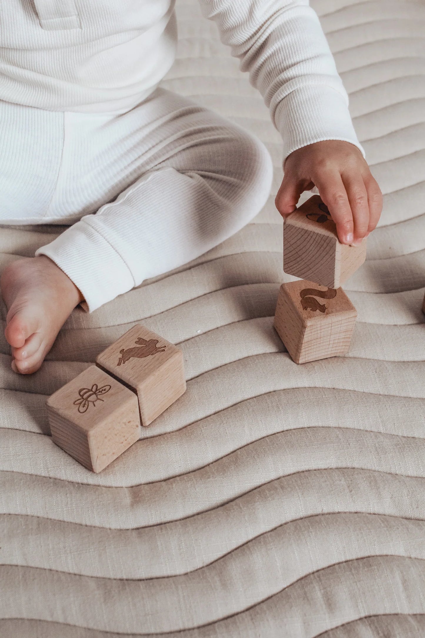 Wooden Block Set - Whimsical Woodlands