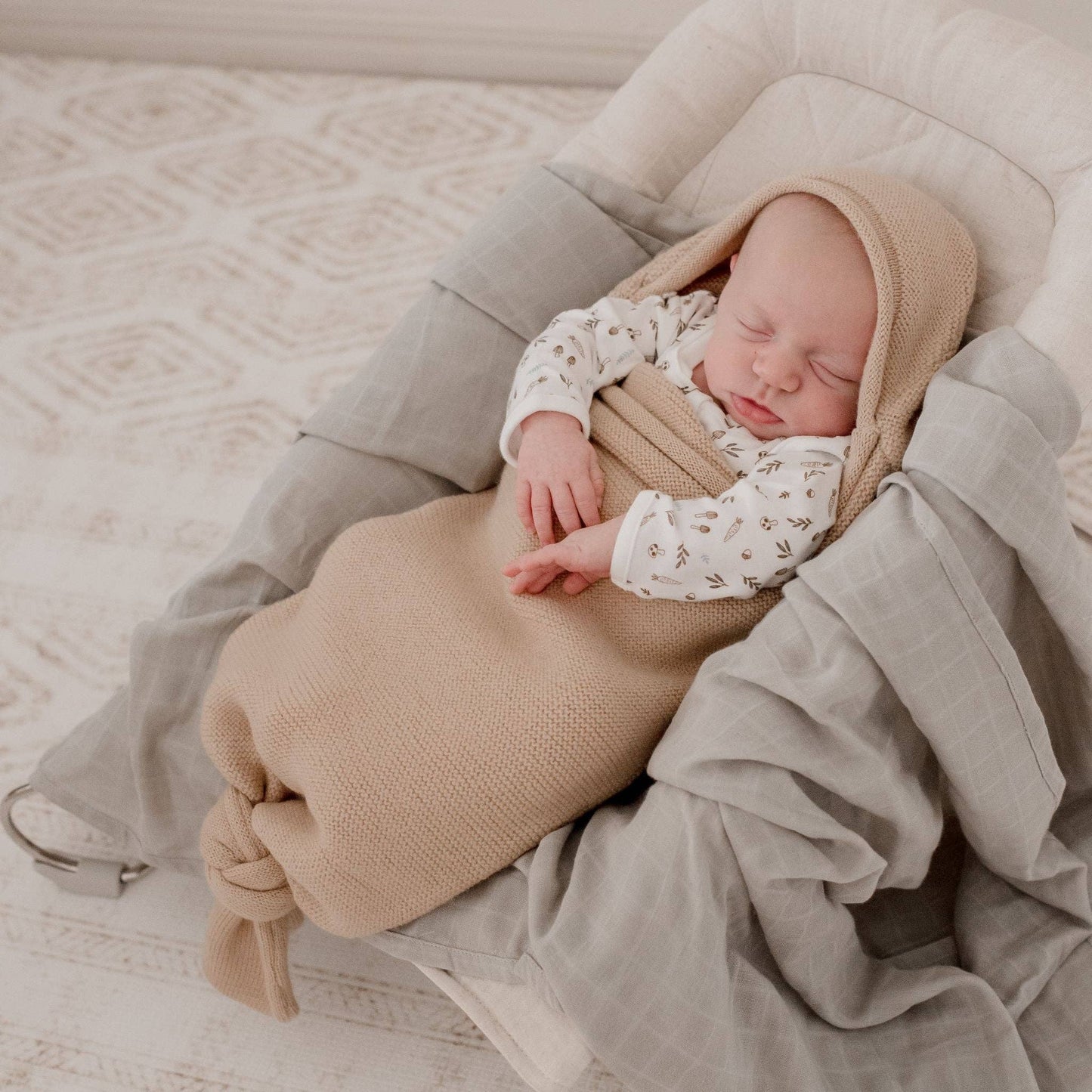 Merino Wool Newborn Cocoon
