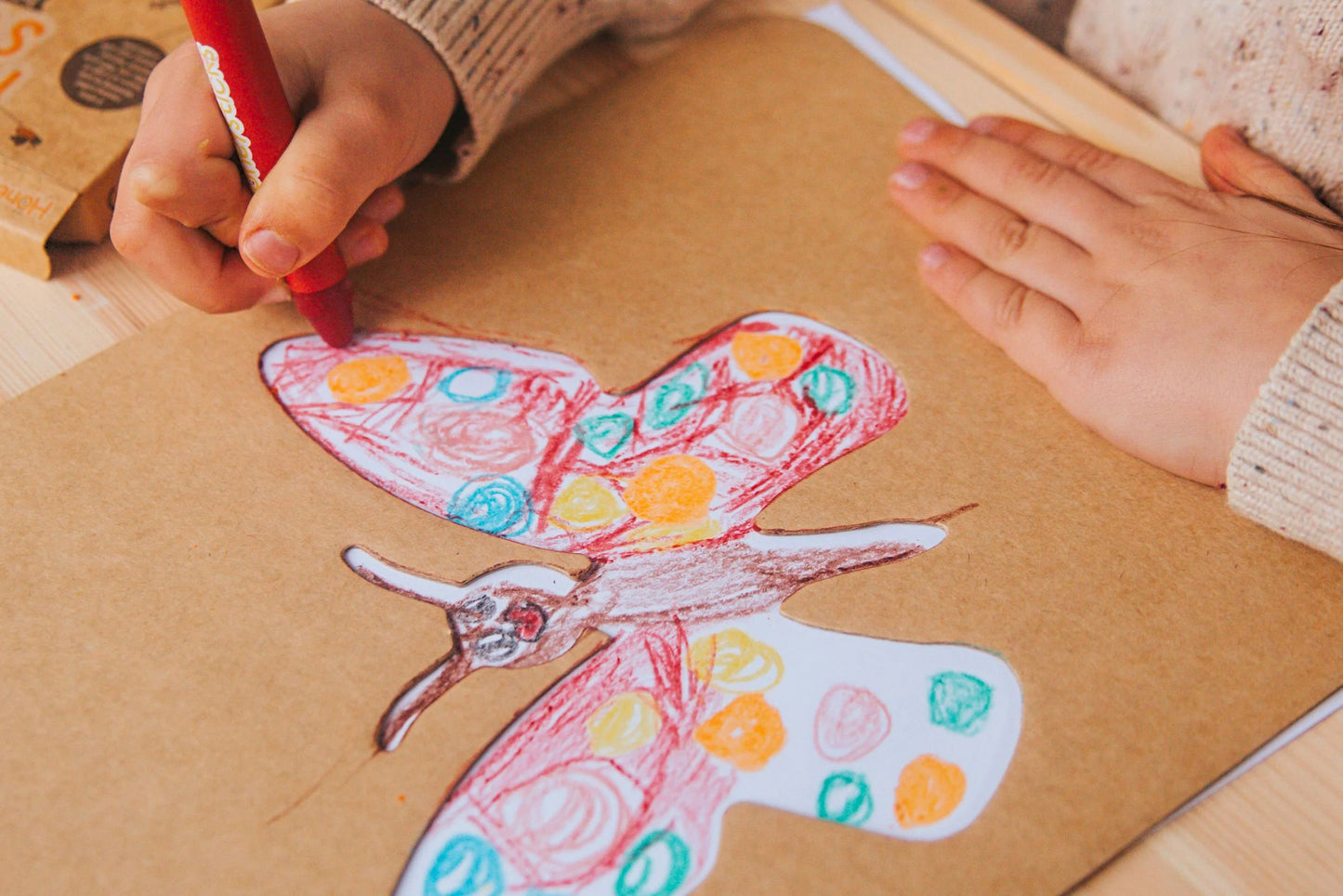 Jumbo Stencil and Crayons Activity Set