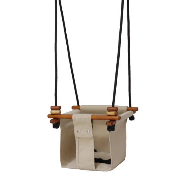 Solvej Baby Toddler Swing - Soft Linen