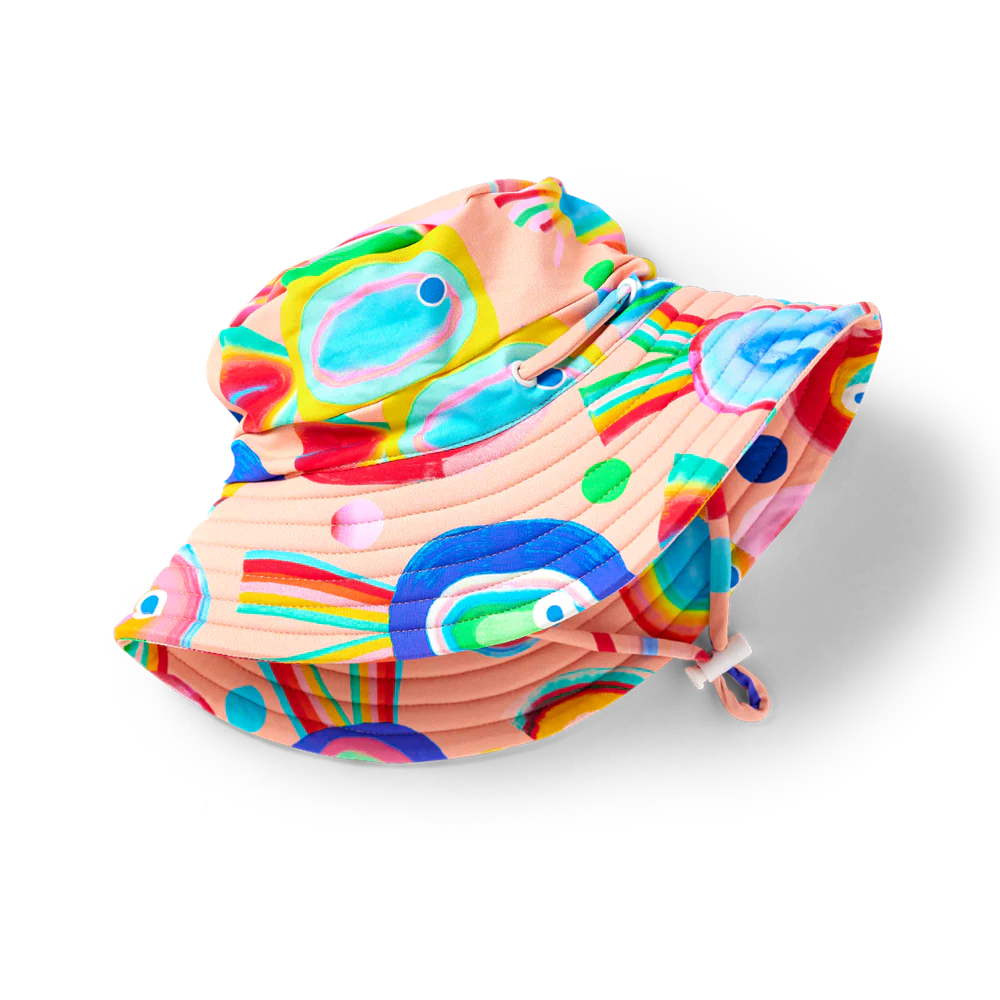 Swim Bucket Hat - Fancy Fins