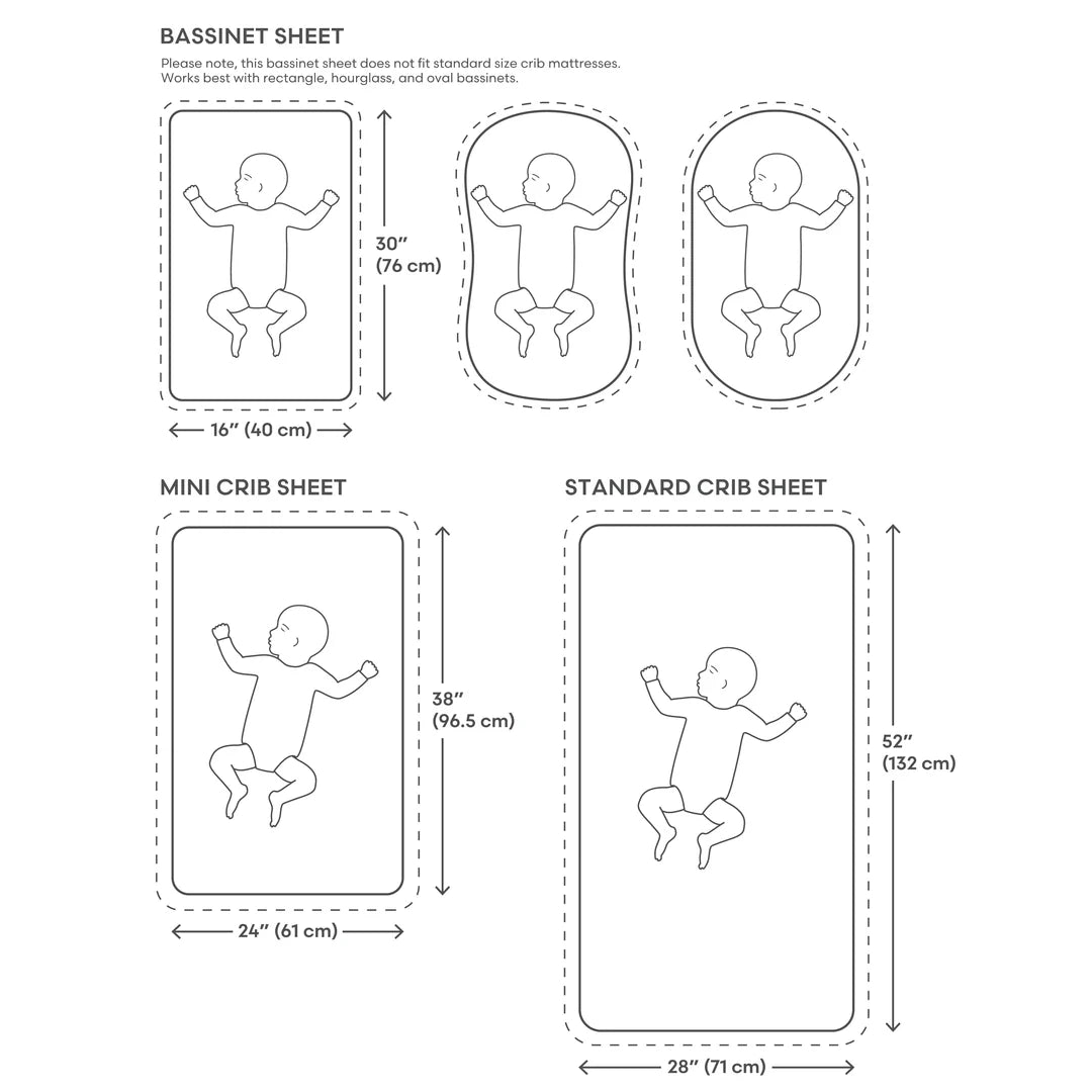 Mushie Bassinet Sheet