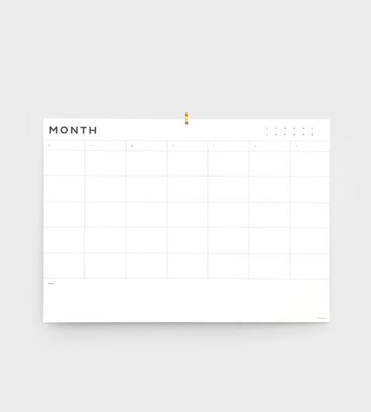A2 Month Planner by Father Rabbit Stationary  Edit alt text