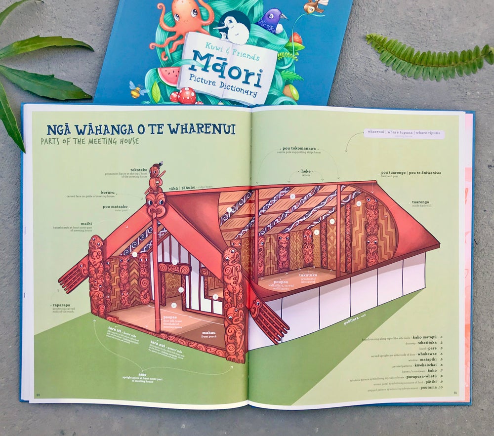 Kuwi & Friends Maori Picture Dictionary.