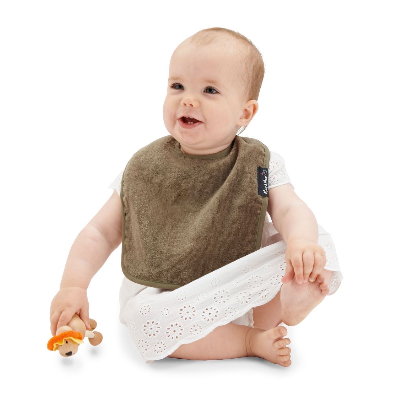 Wonder Bib Olive.