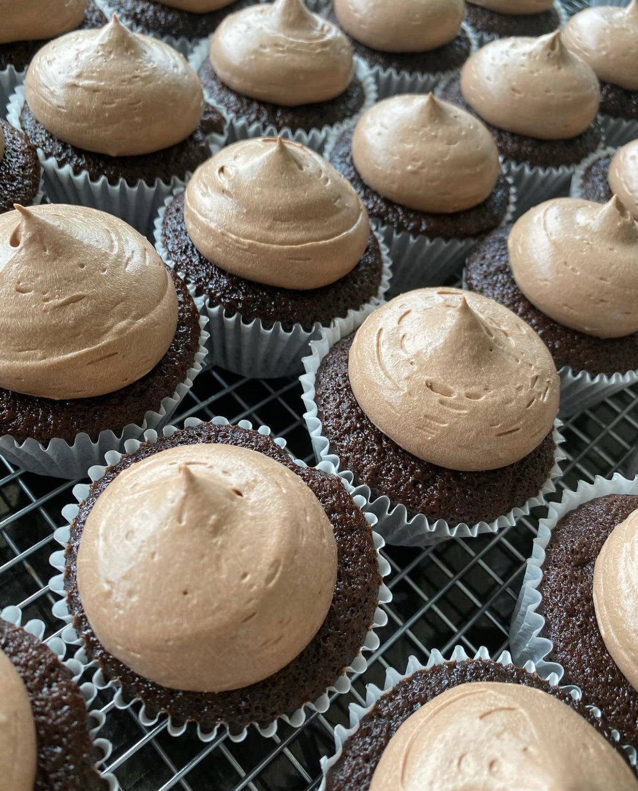 Indulgent Chocolate Cupcakes | Kaado Bakes