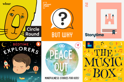 Hit play! 6 podcasts for little kids