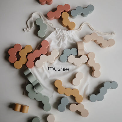 Mushie Wooden Balance Blocks