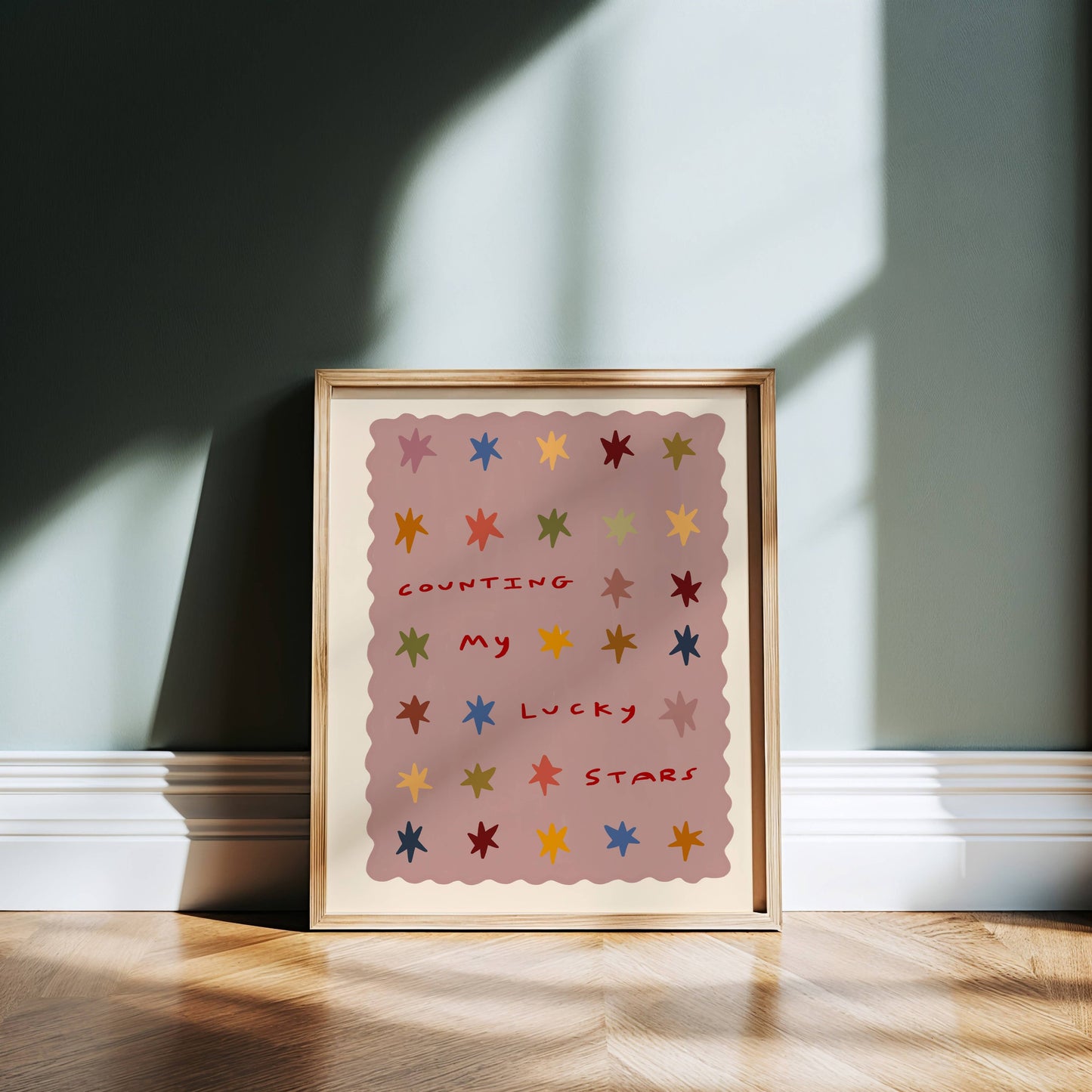 Counting Lucky Stars Print