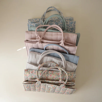 Mushie Nappy Caddy | Blush