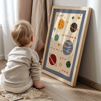 Planets And Stars Print