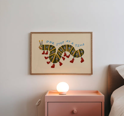 One Step At A Time Print | A4