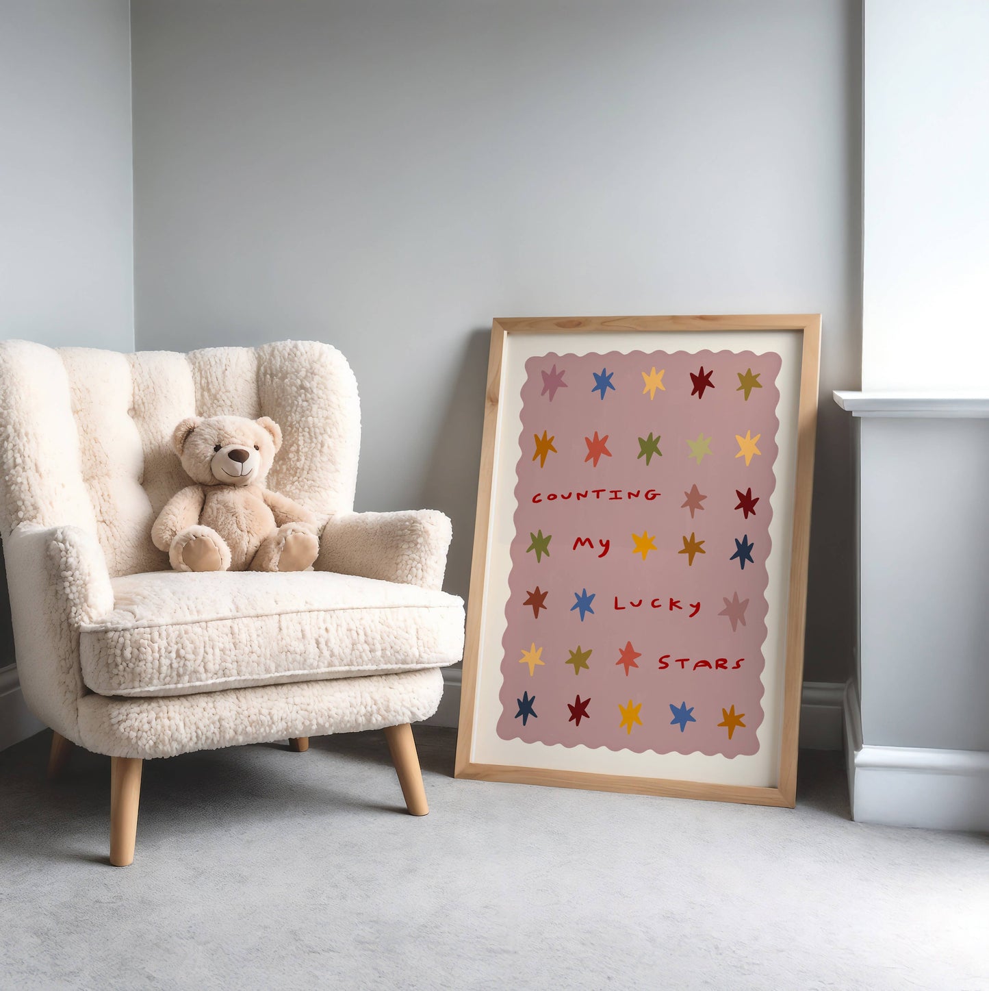 Counting Lucky Stars Print