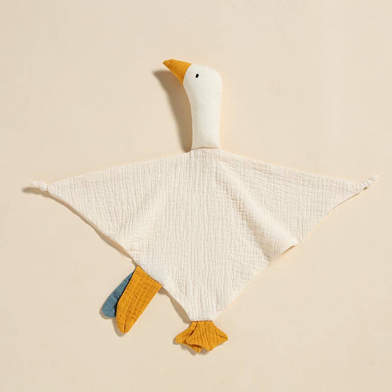 Goose Lovey Comforter - Parchment