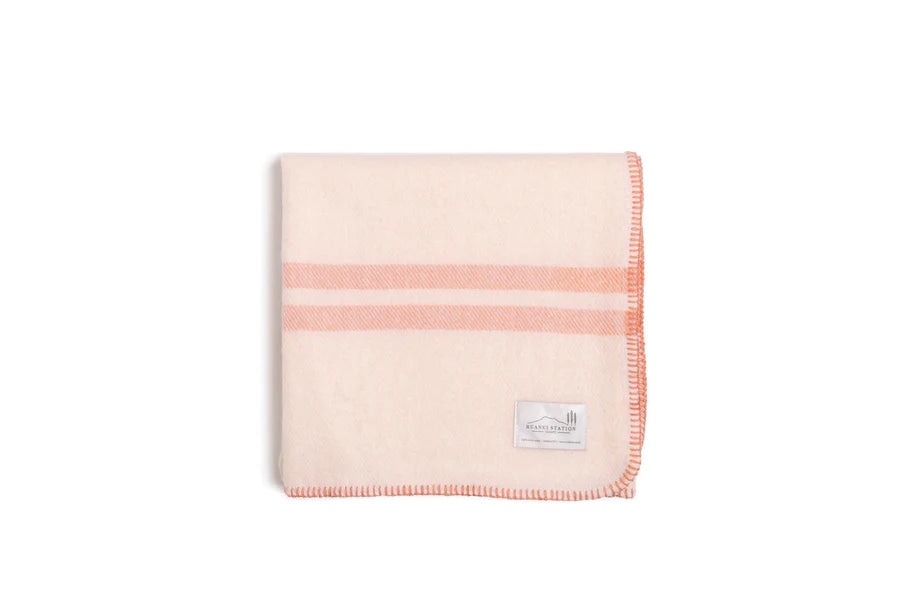 Ruanui Station Piki Pink Blanket available at Little Mash Boutique