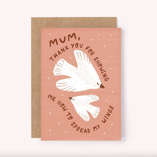Thank You Mum - Mother's Day Card