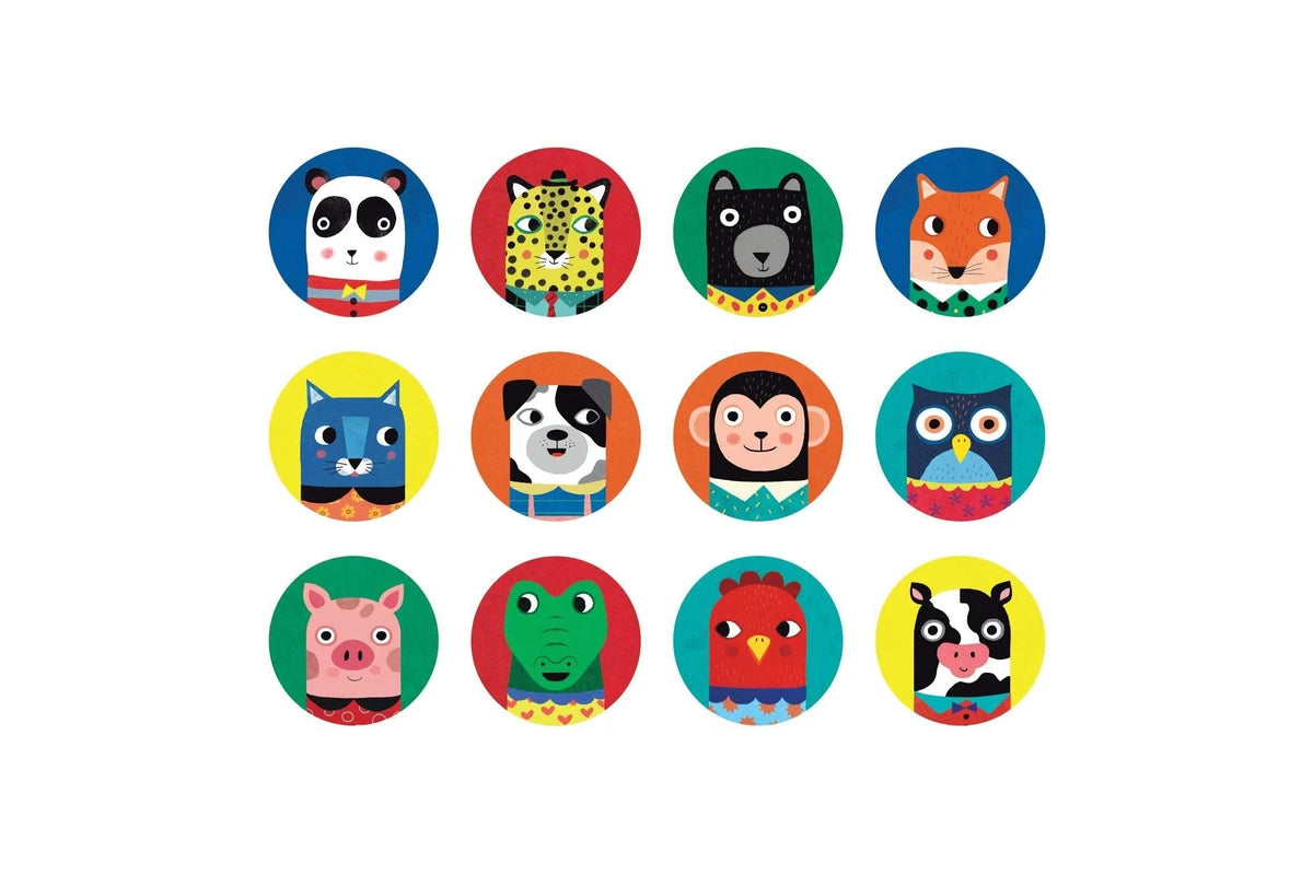 Memory Match Game - Animal Friends