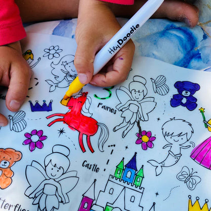 Hey Doodle Reusable Activity Mat - Sugar & Spice