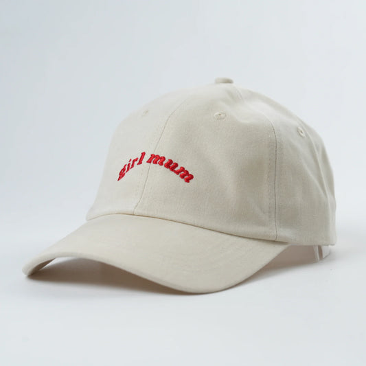 Girl Mum Cap Cream