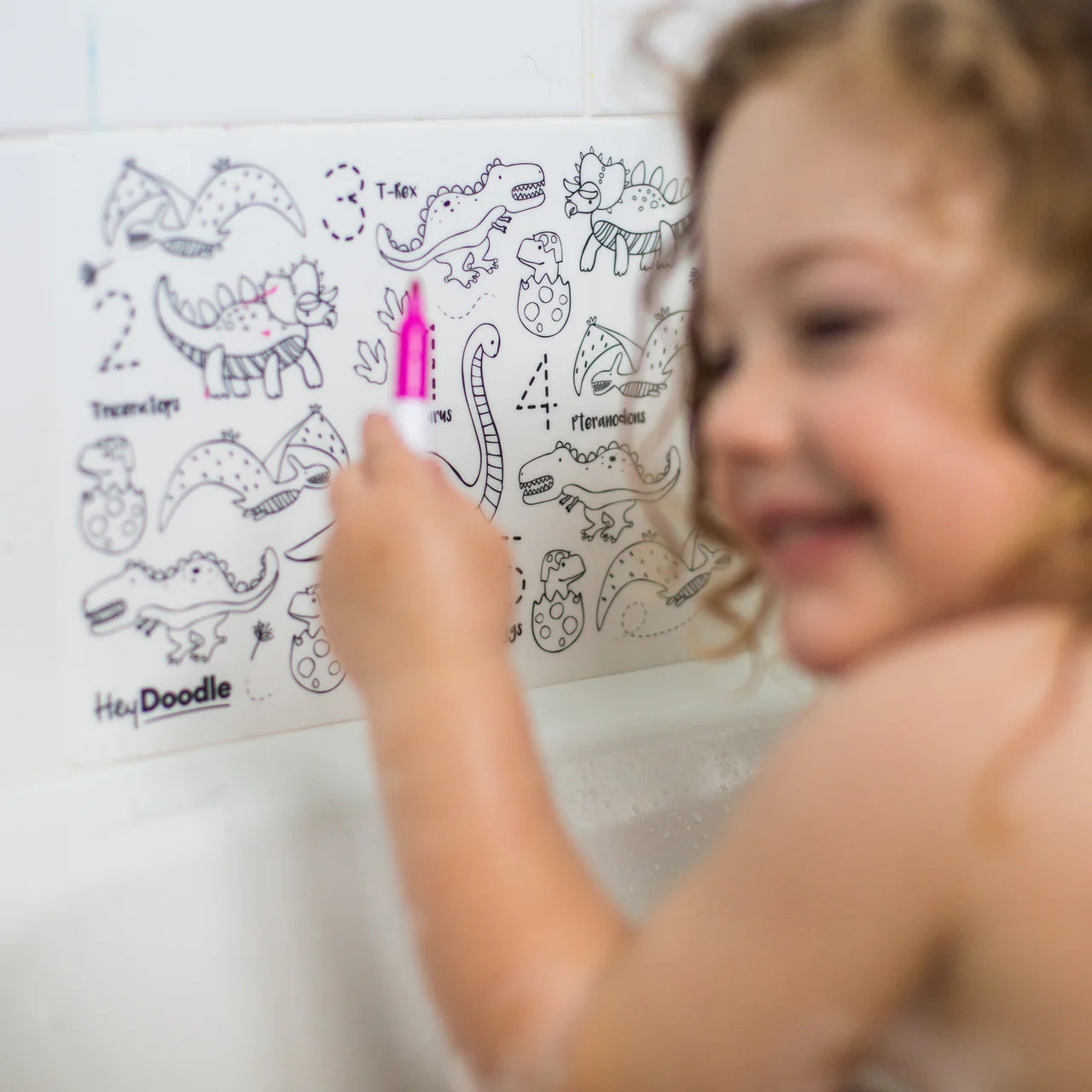 Hey Doodle Mini Activity Mat - Dinoroar