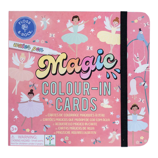 Enchanted Water Colour-In Cards