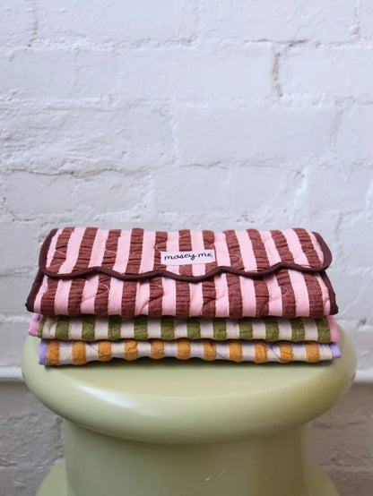 Mosey Me - Sundae Seersucker Change Mat